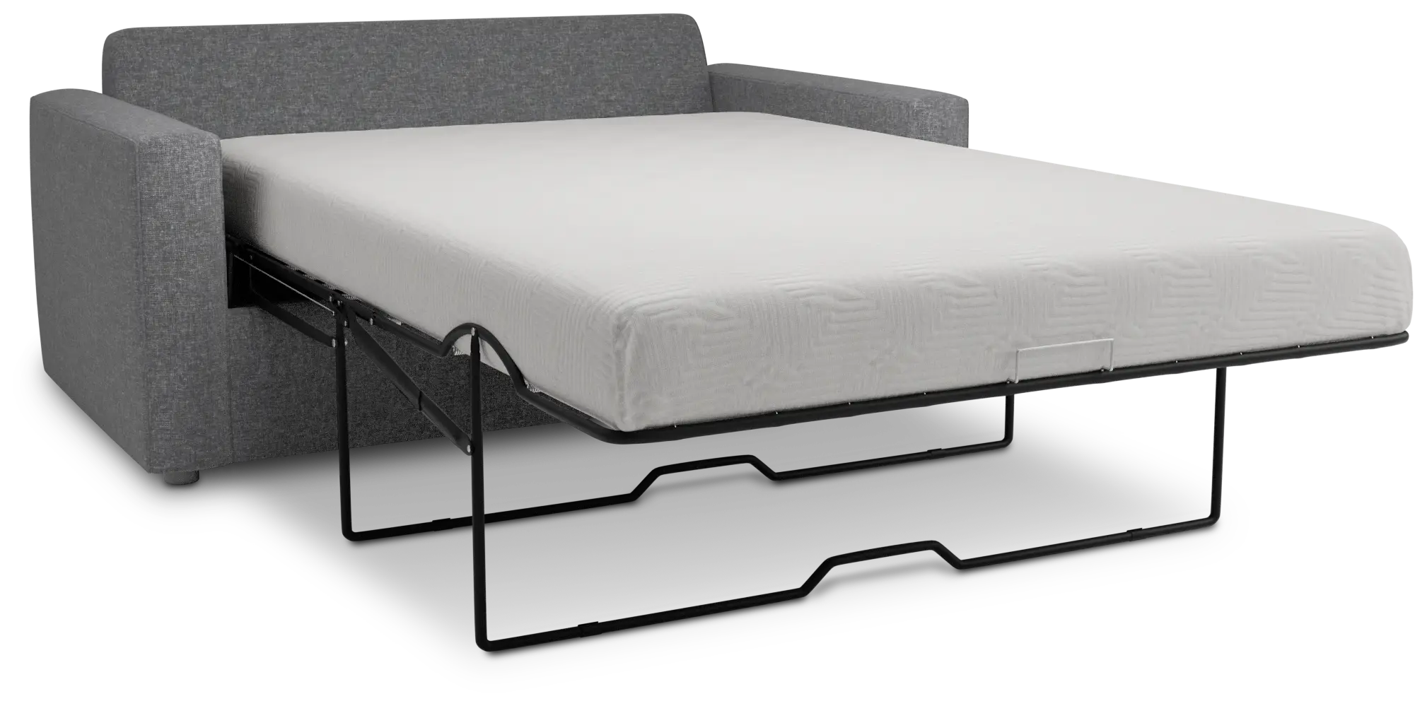 Siesta Delray Dark Gray Fabric Cooling Memory Foam Sleeper Siesta Delray Dark Gray Fabric Cooling Memory Foam Sleeper