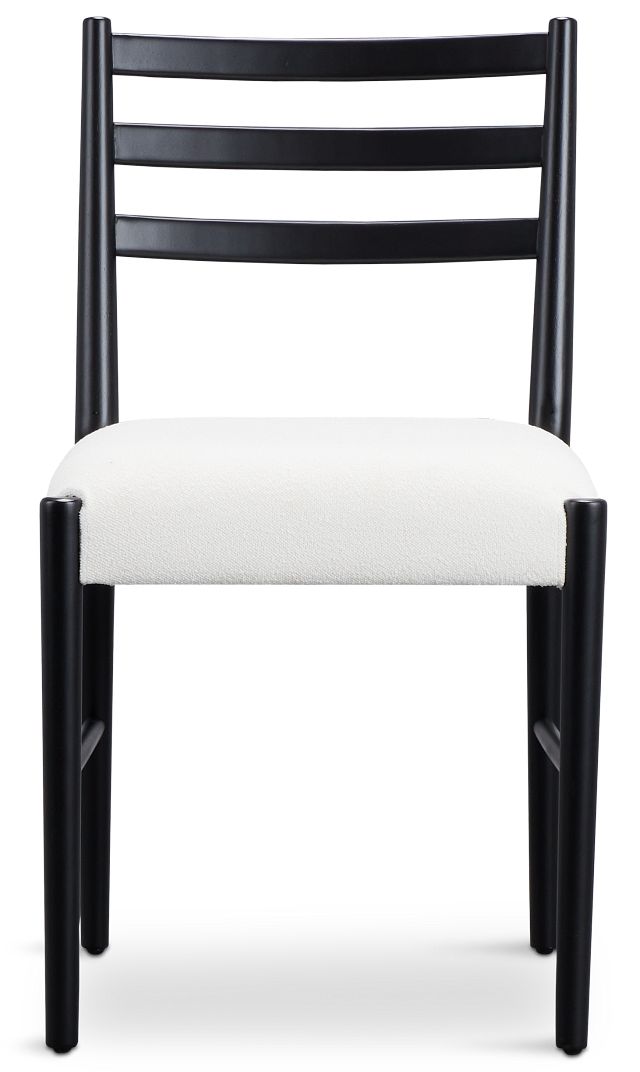 Stockton Black Upholstered Side Chair