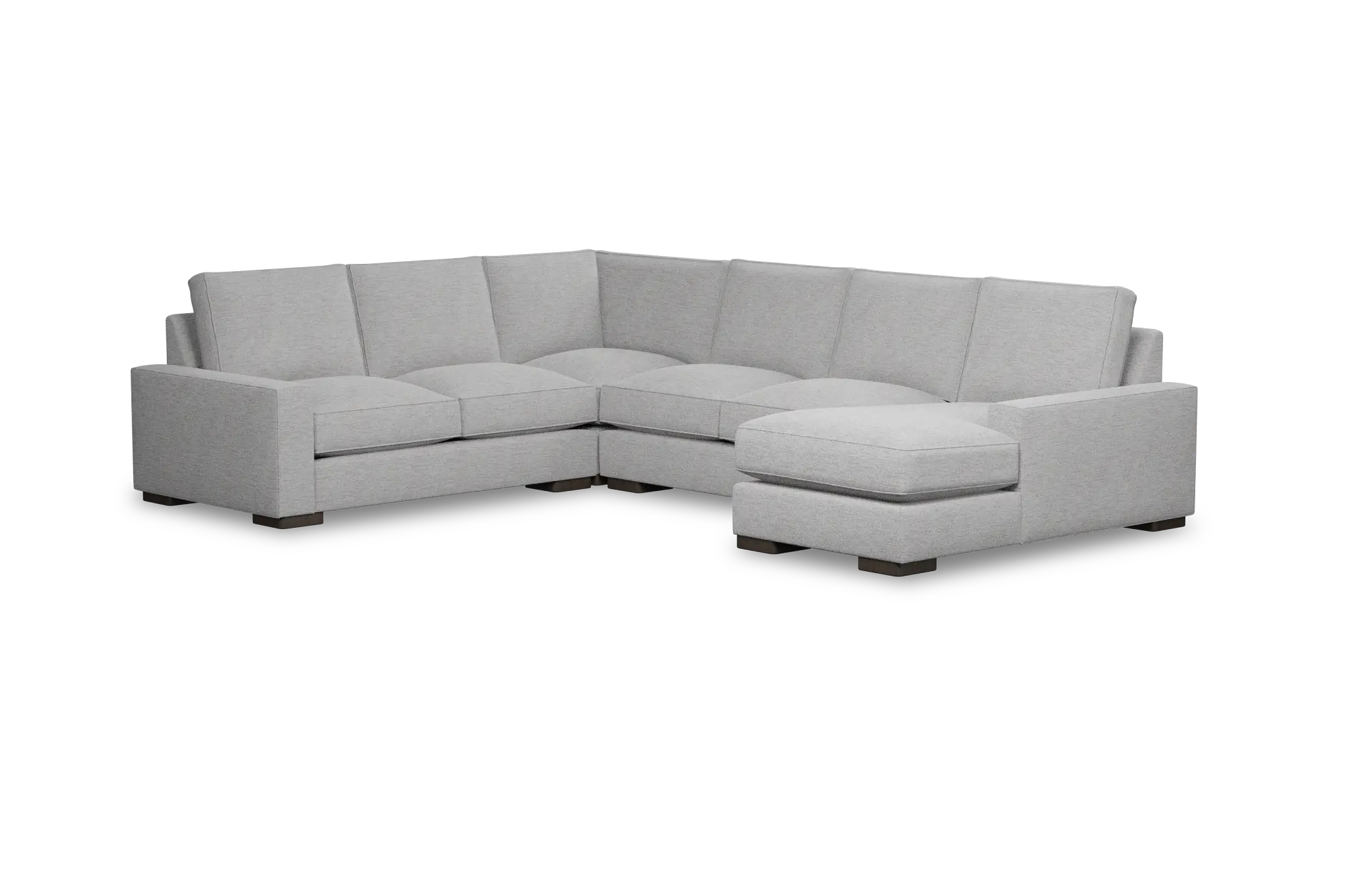 Edgewater Maguire Gray Medium Right Chaise Sectional Edgewater Maguire Gray Medium Right Chaise Sectional