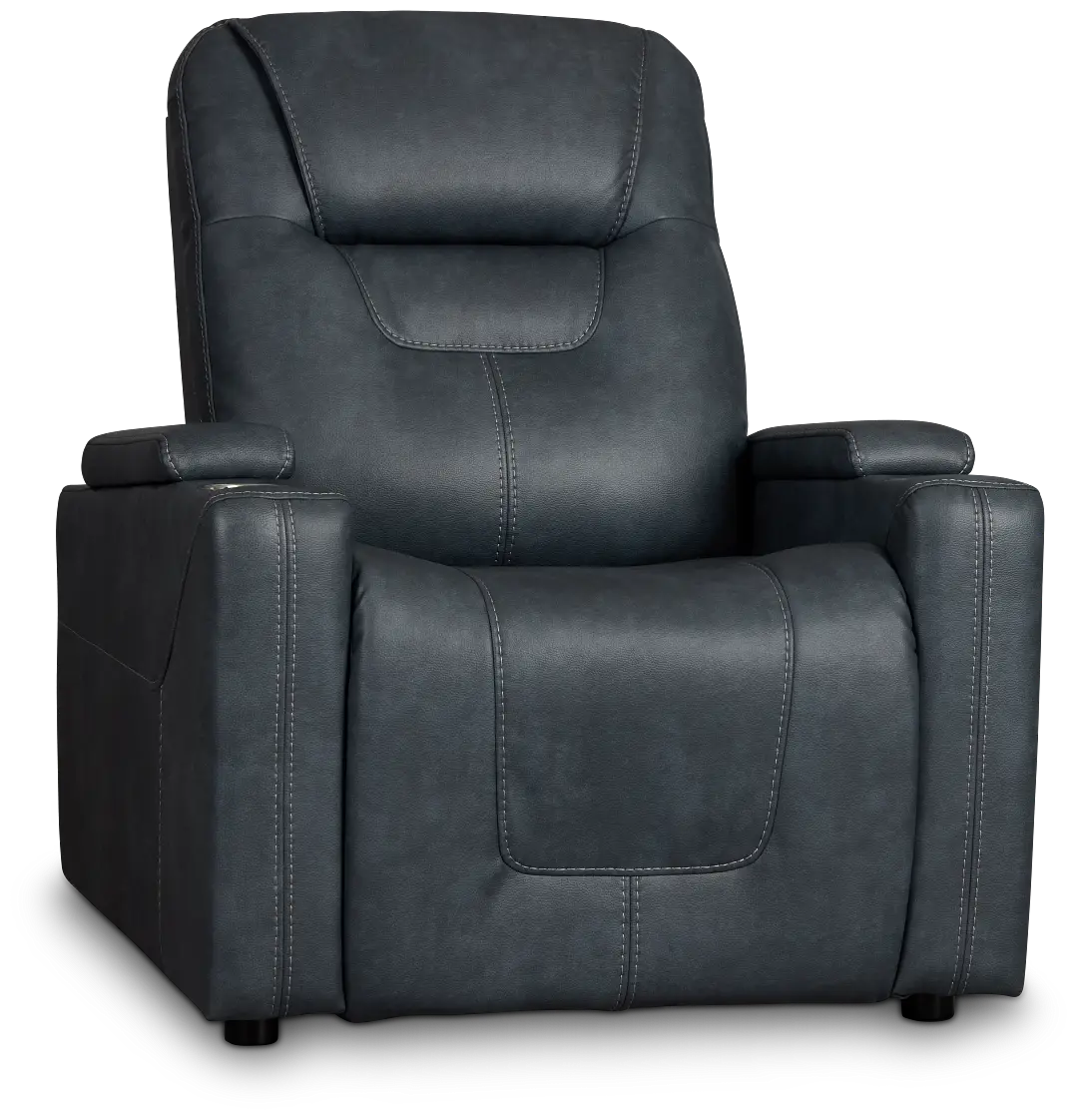 Vantage Gray Micro Power Recliner Vantage Gray Micro Power Recliner