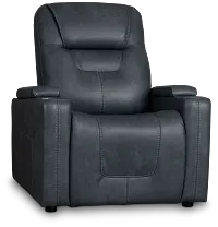 Vantage Gray Micro Power Recliner