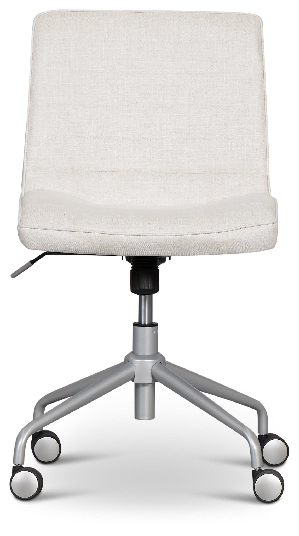 Gwen Light Gray Upholstered Desk Chair