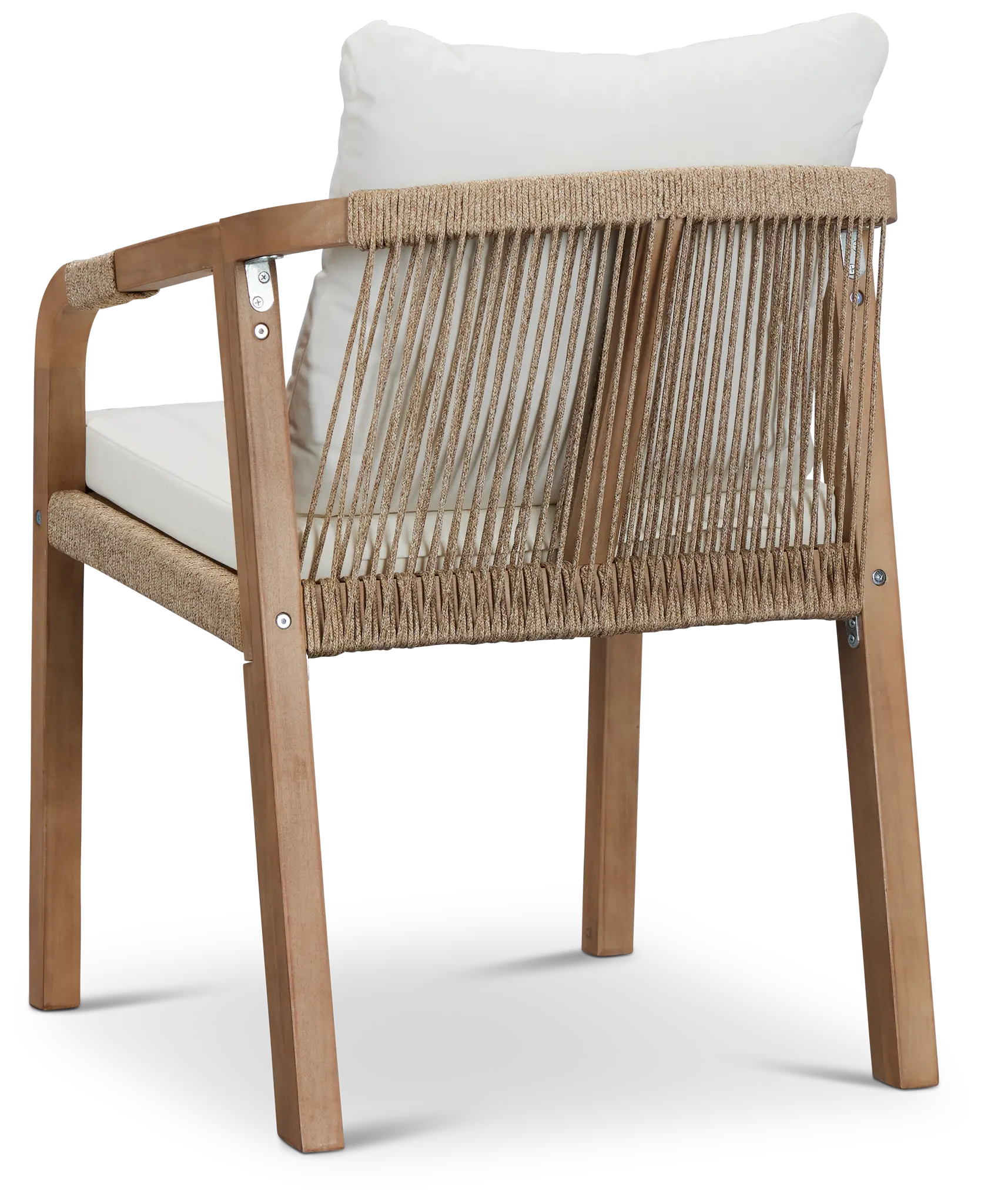 Laguna White Cushioned Arm Chair Laguna White Cushioned Arm Chair