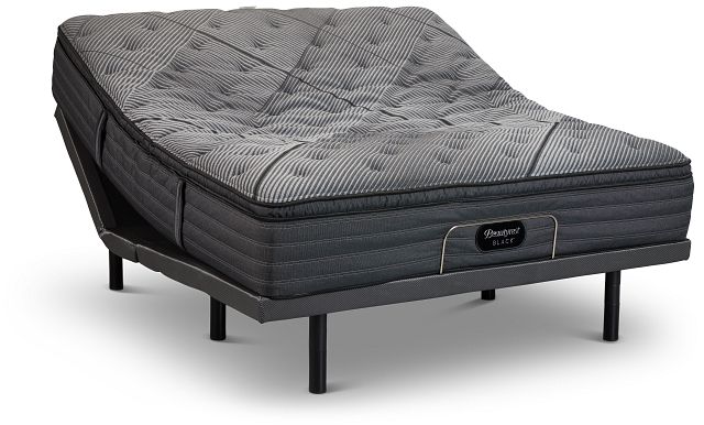 Beautyrest Black L-class Medium Pillow Top Advanced Motion Adjustable Mattress Set (5)