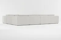 Destin Maguire Ivory Fabric 8-piece Modular Sectional