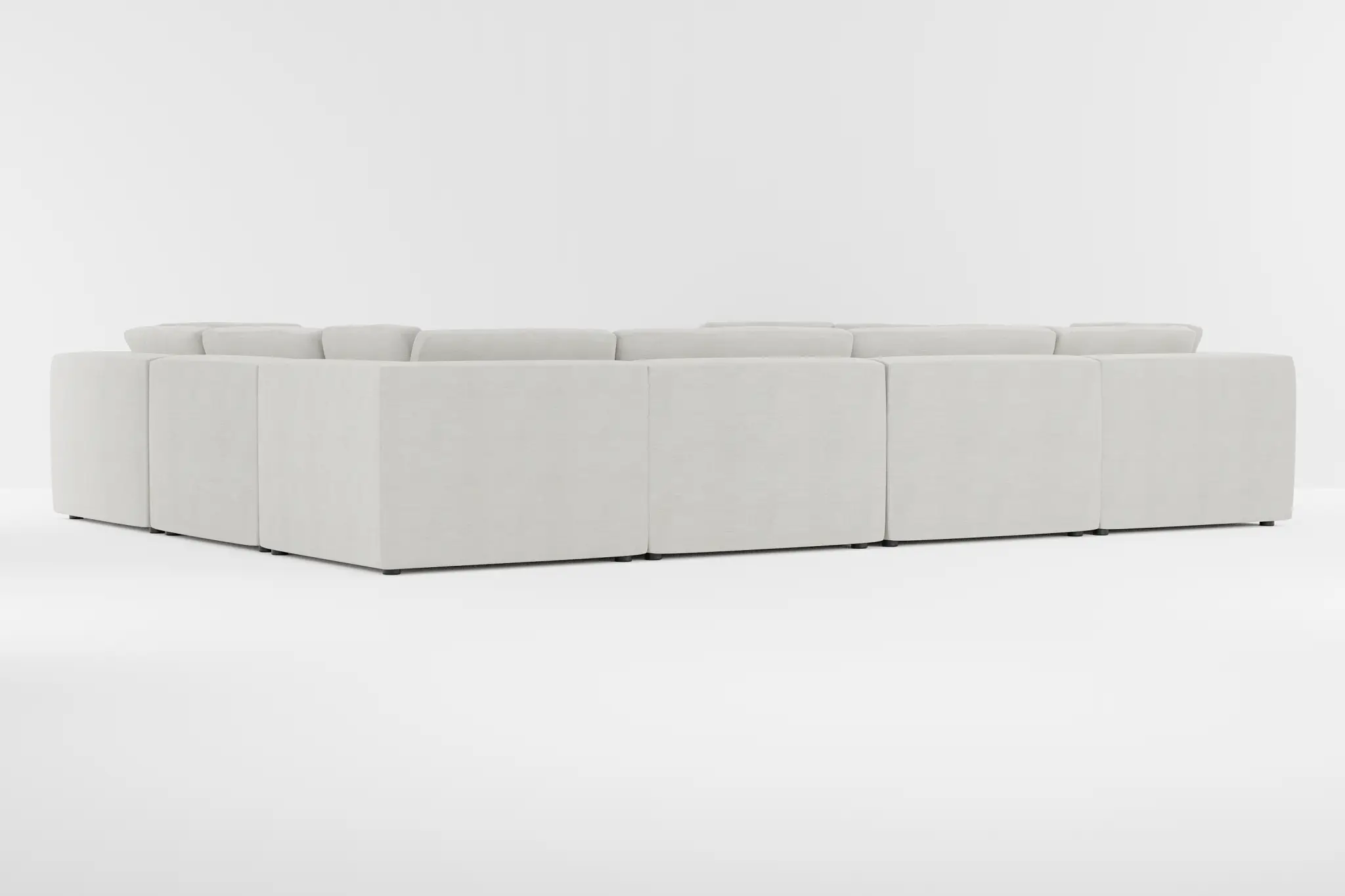 Destin Maguire Ivory Fabric 8-piece Modular Sectional Destin Maguire Ivory Fabric 8-piece Modular Sectional