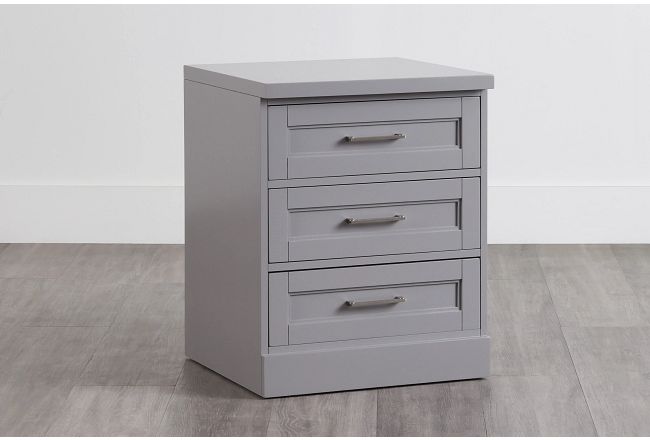 Newport Gray Drawer Cabinet