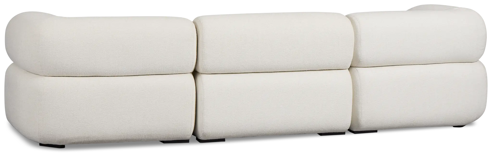Celeste Light Beige Fabric 4-piece Chaise Sectional Celeste Light Beige Fabric 4-piece Chaise Sectional