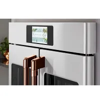 Cafe 90 Series White 30" Single Electric Oven