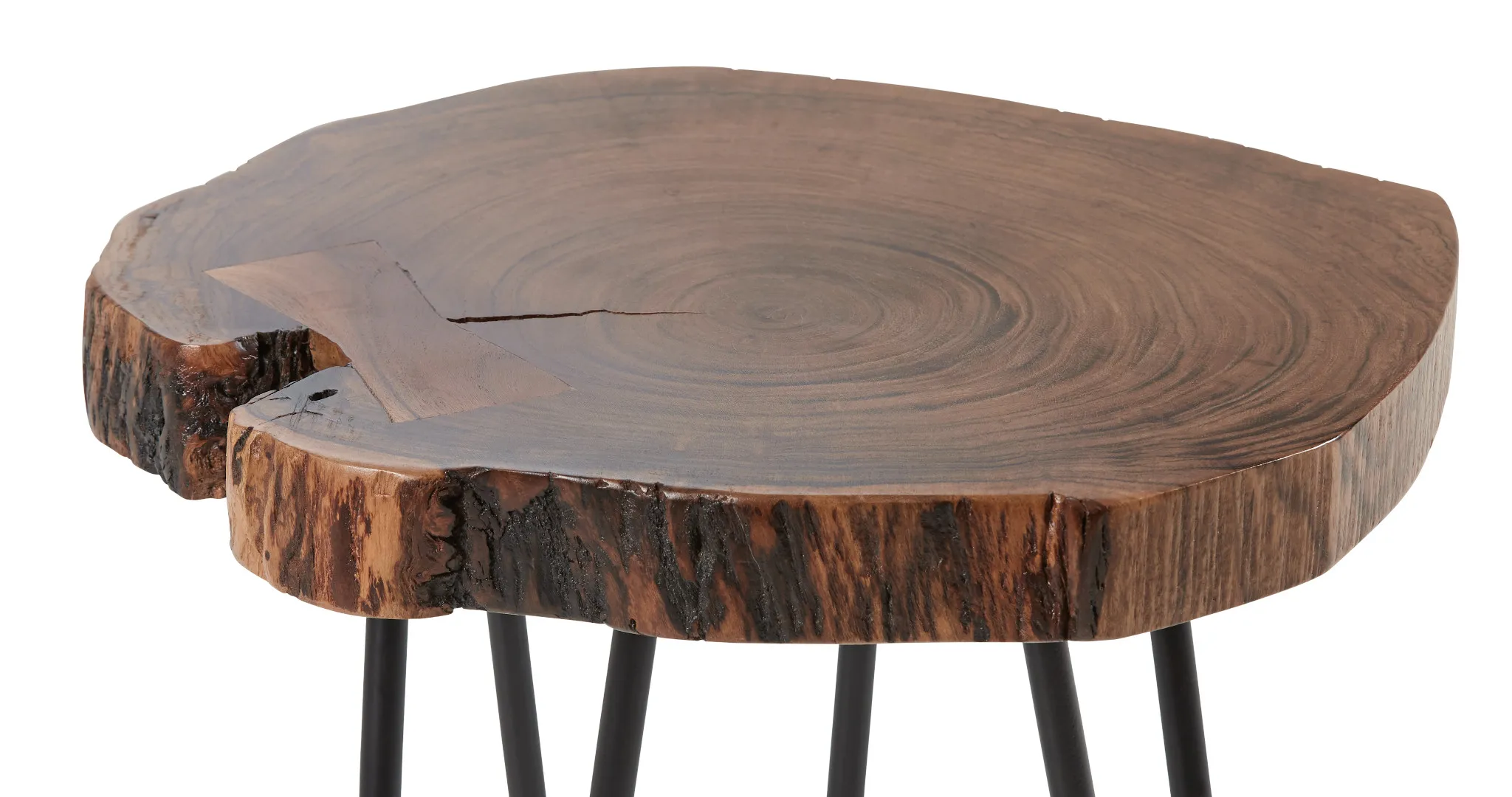 Edie Wood Accent Table