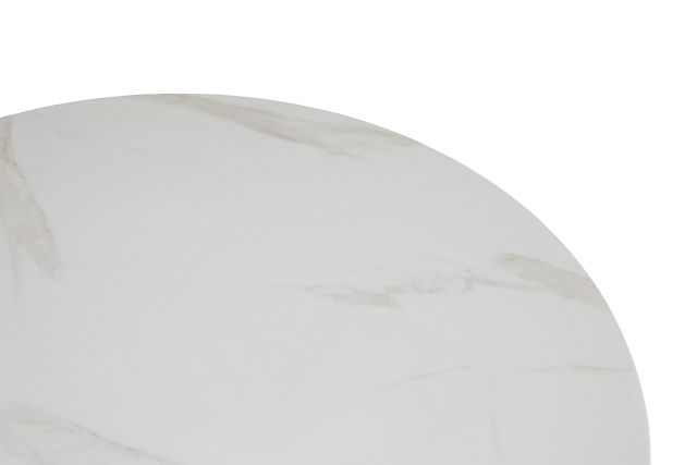 Brela White Marble Round Table (2)