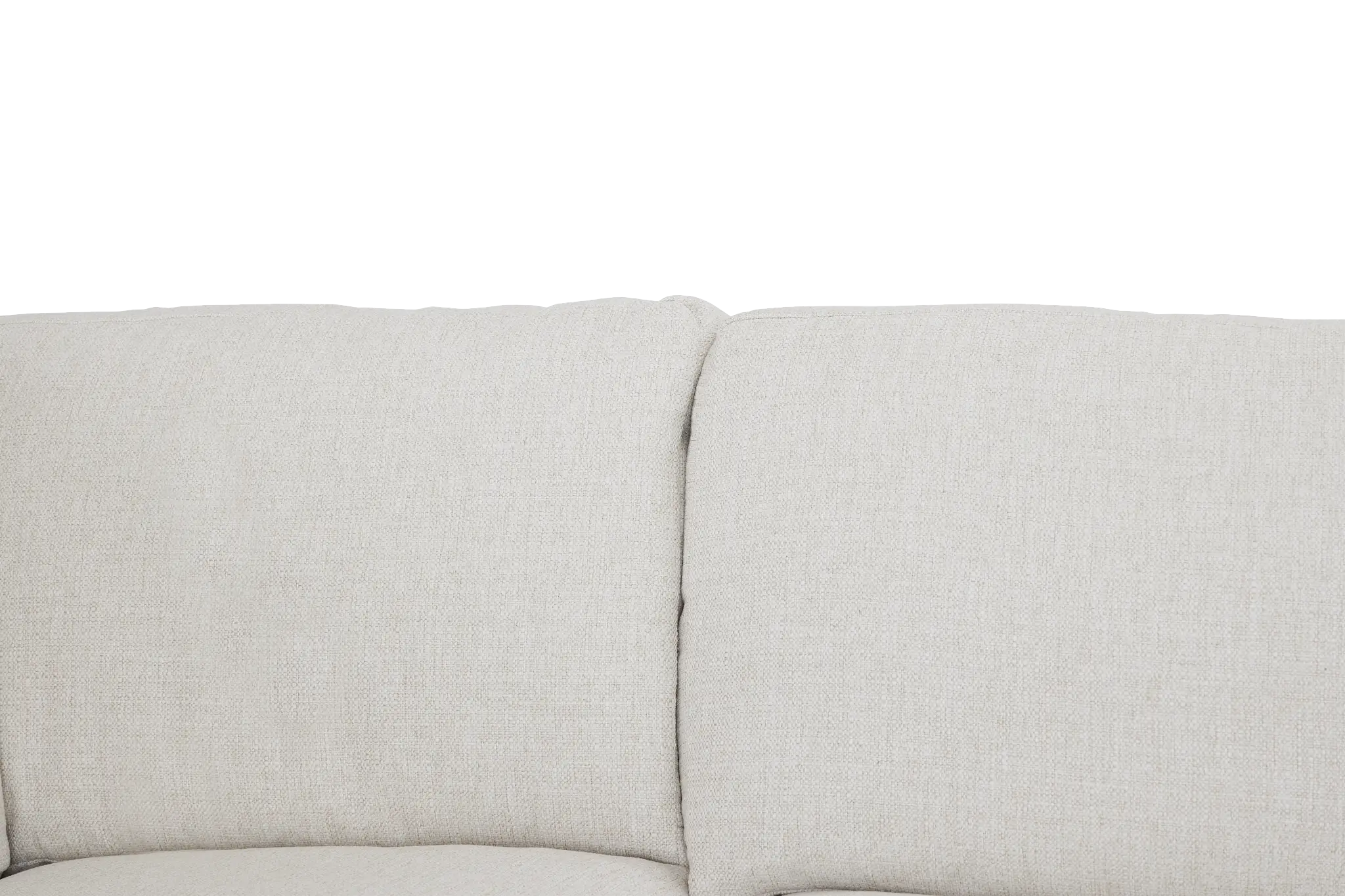 Veronica White Down Small Right Chaise Sectional Veronica White Down Small Right Chaise Sectional
