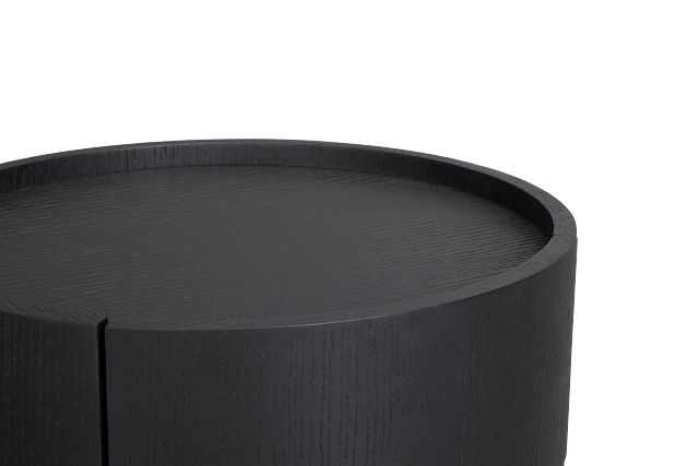 Nomad Black 1-drawer Nightstand