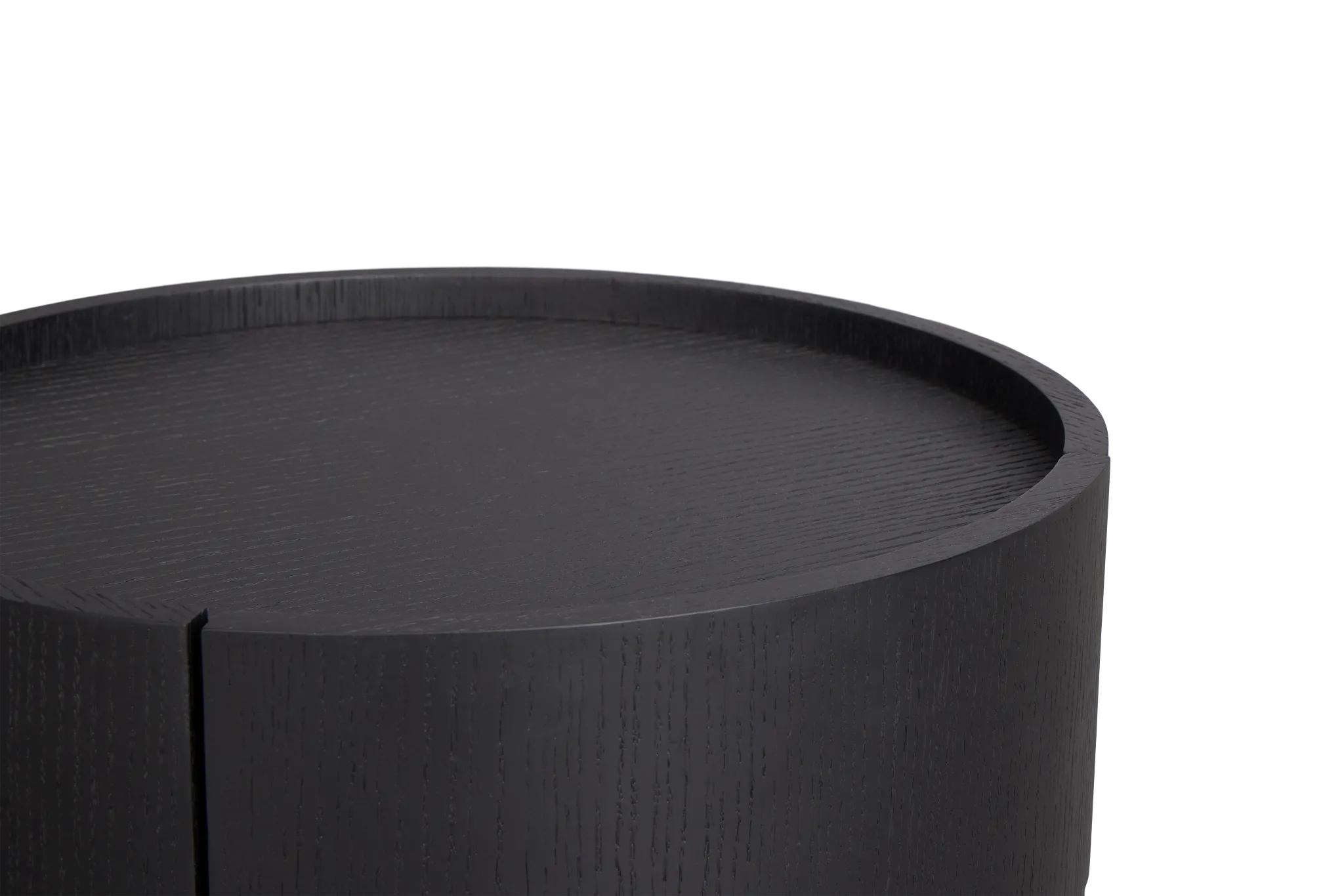 Nomad Black 1-drawer Nightstand