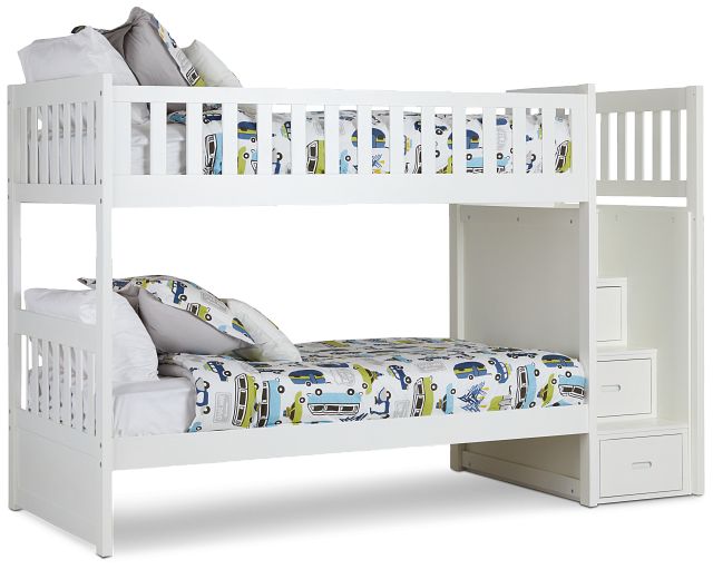 Bailey White Bunk Bed