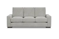 Edgewater Elevation Khaki 84" Sofa W/ 3 Cushions