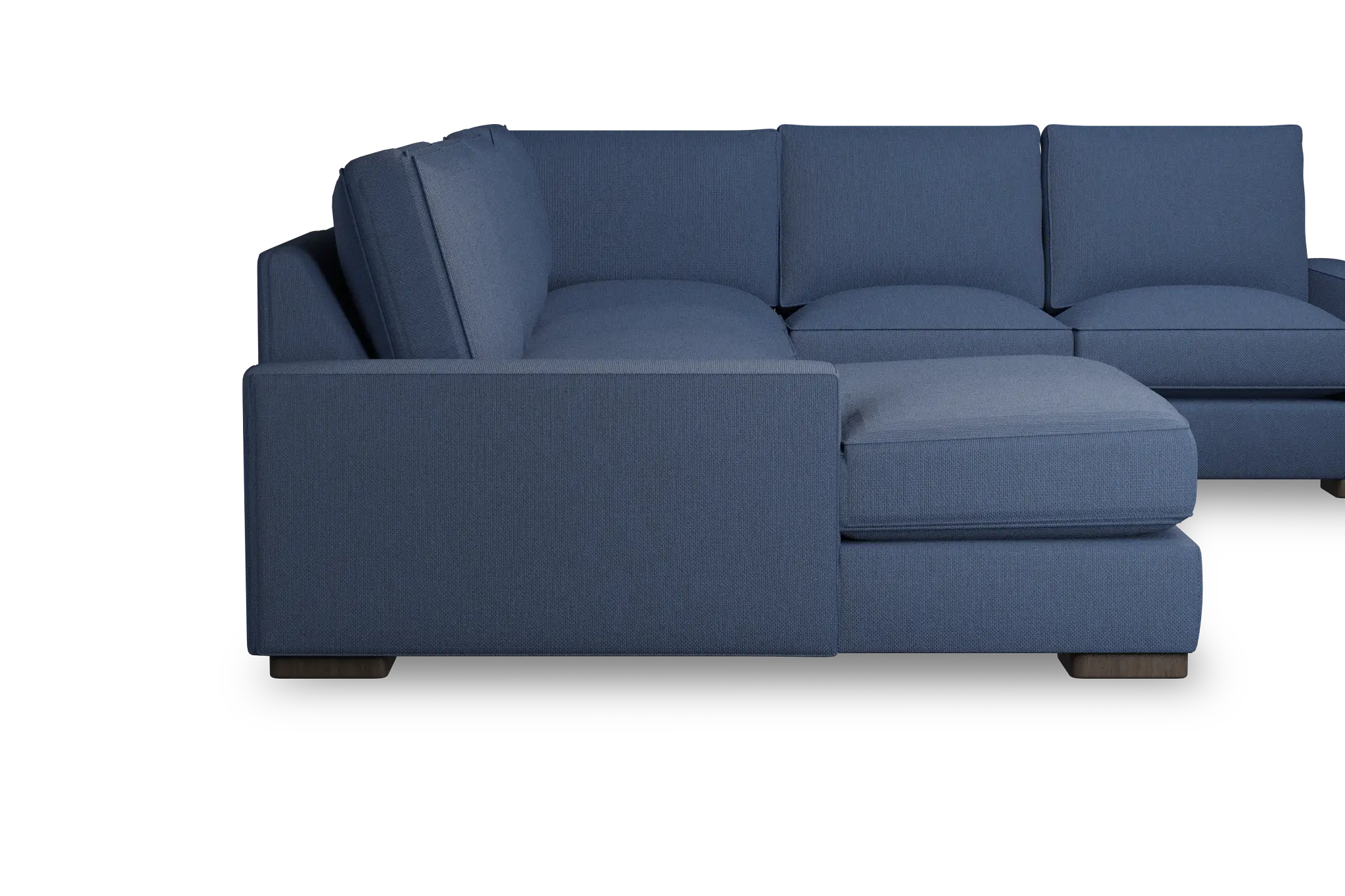 Edgewater Revenue Dark Blue Medium Left Chaise Sectional Edgewater Revenue Dark Blue Medium Left Chaise Sectional