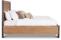 Jackson Two-tone Panel Bed