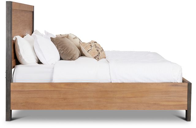 Jackson Two-tone Panel Bed