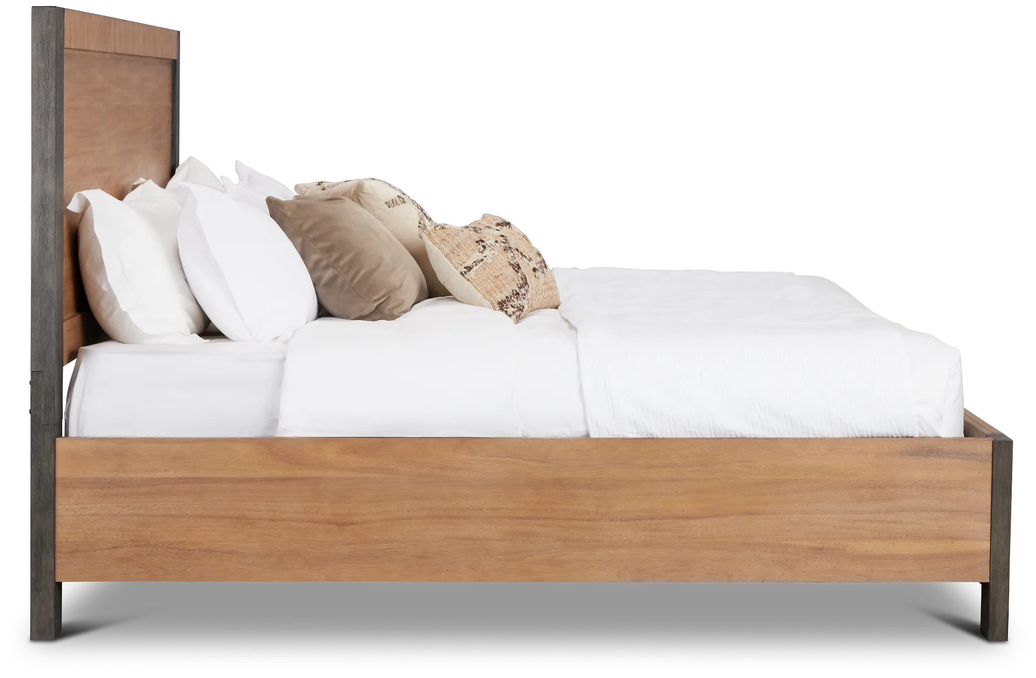 Jackson Two-tone Panel Bed