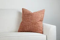 Sutt Orange 22" Accent Pillow