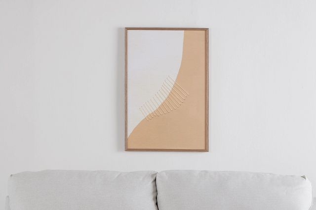 Nyla Dark Brown Framed Wall Art