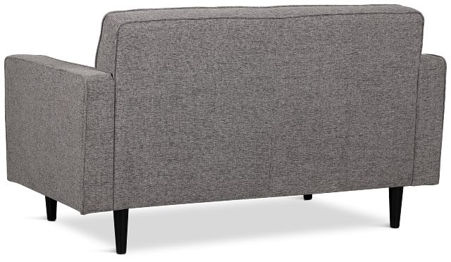Milo Gray Fabric Loveseat