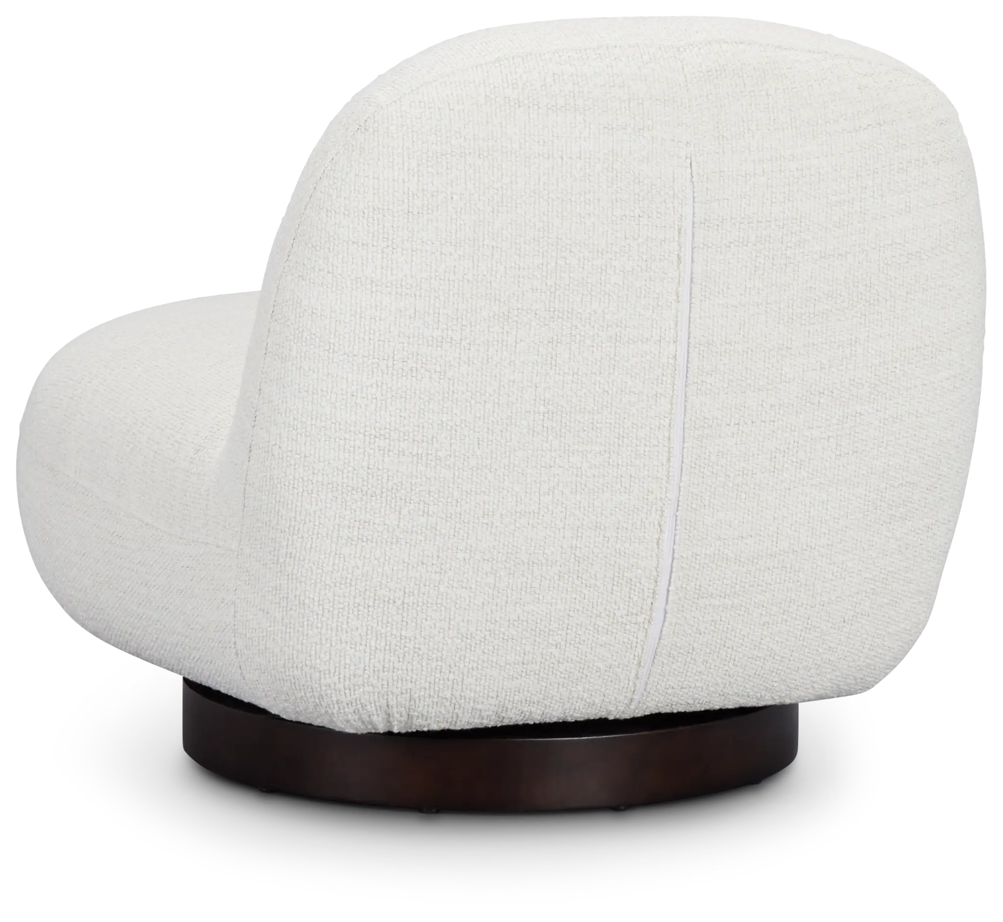 Aaliyah White Fabric Swivel Accent Chair Aaliyah White Fabric Swivel Accent Chair