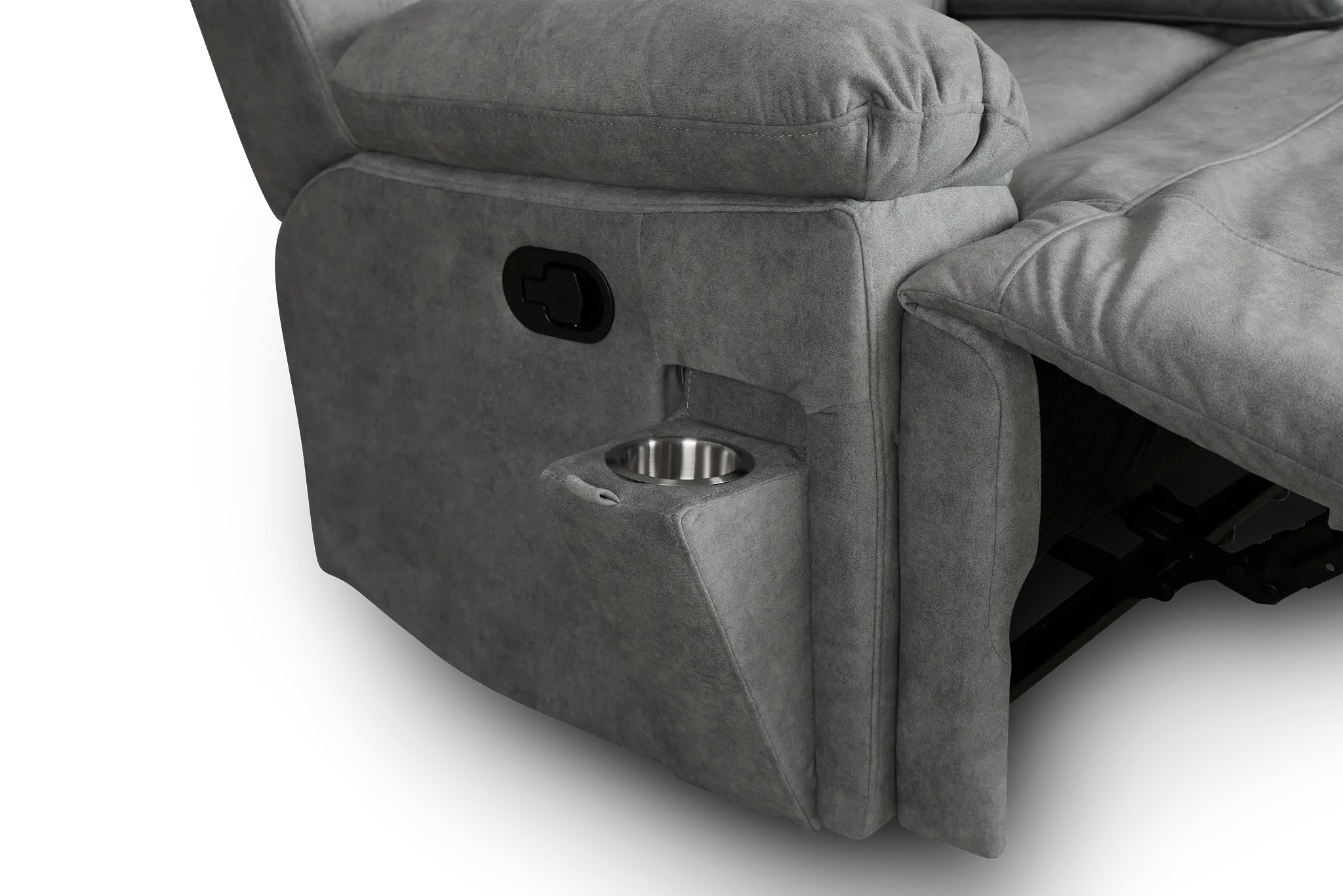 Benson Gray Micro Recliner Benson Gray Micro Recliner