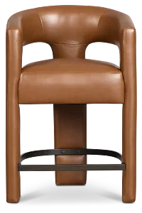 Sedona Brownmicro 24" Upholstered Barstool