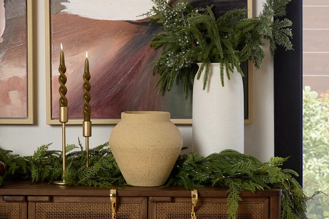 Cari White Large Vase