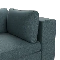 Destin Sutton Blue Fabric 6-piece Modular Sectional