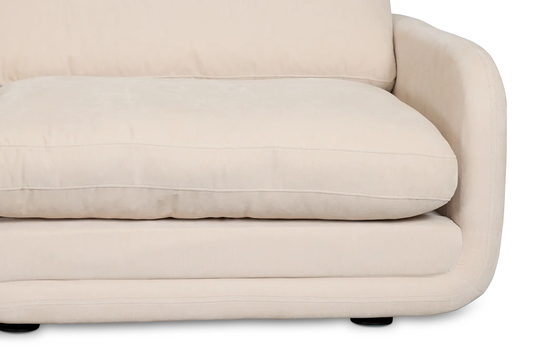 Jules Ivory Velvet 8-piece Modular Sectional Jules Ivory Velvet 8-piece Modular Sectional