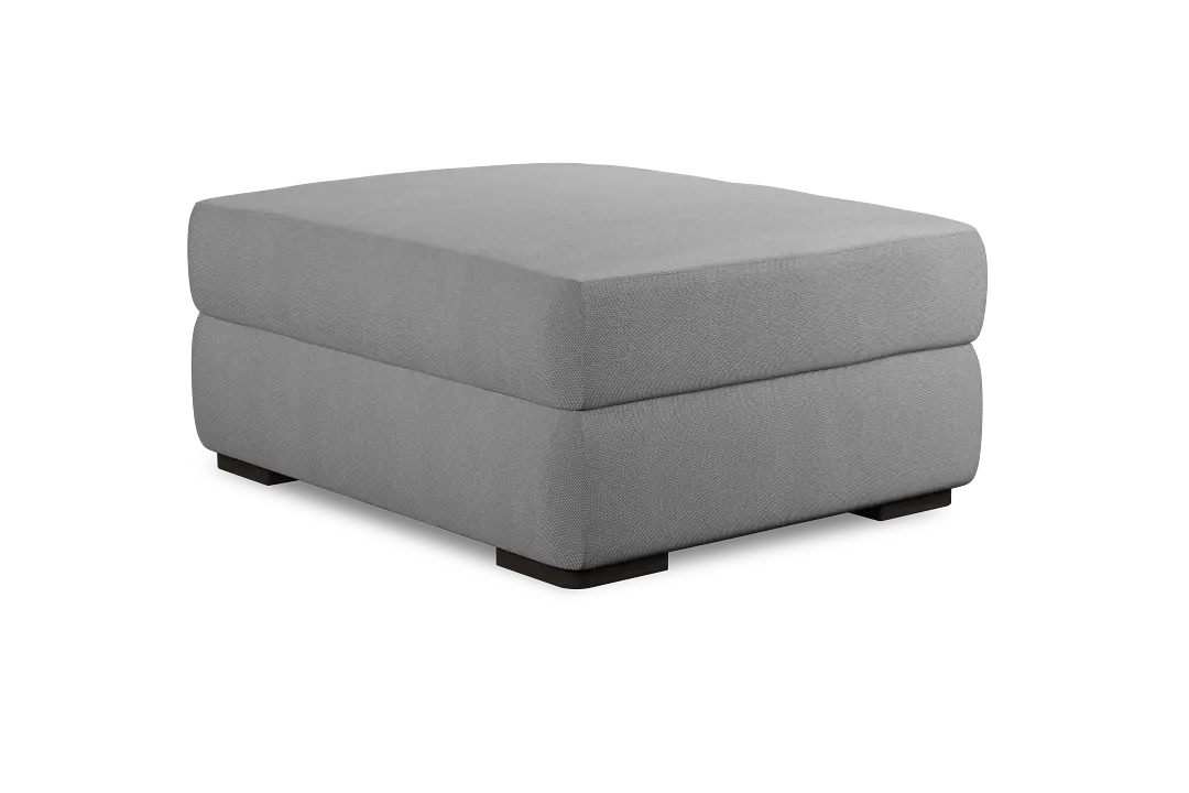 Edgewater Delray Light Gray Ottoman Edgewater Delray Light Gray Ottoman