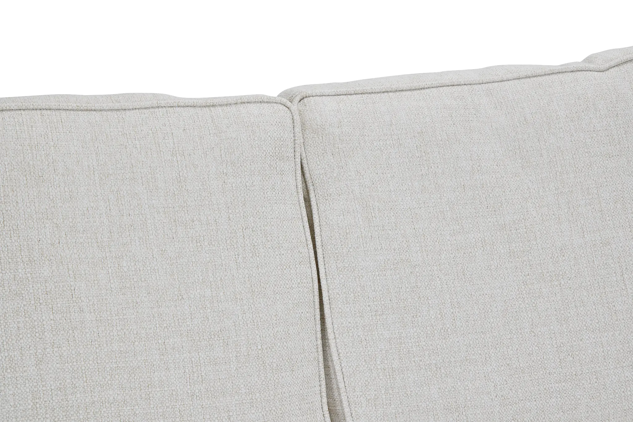 Austin White Fabric Large Right Chaise Sectional Austin White Fabric Large Right Chaise Sectional