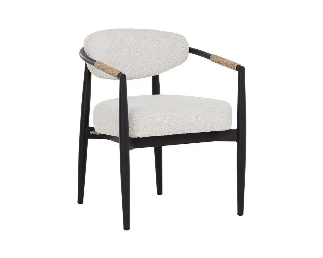 Isla Ivory Upholstered Arm Chair Isla Ivory Upholstered Arm Chair