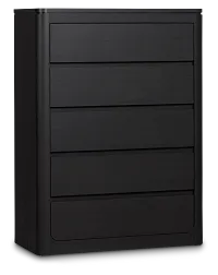 Emory Black Drawer Chest