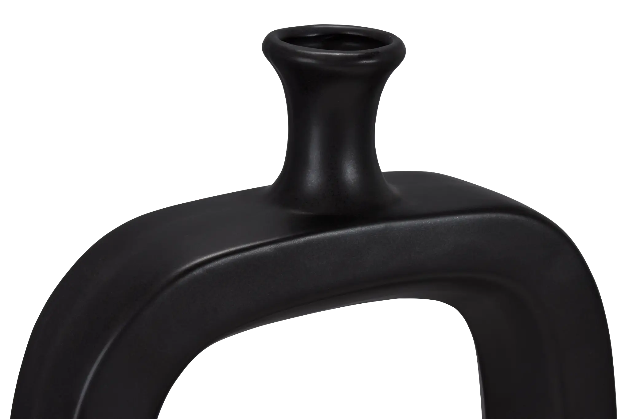 Dewey Black Large Vase Dewey Black Large Vase