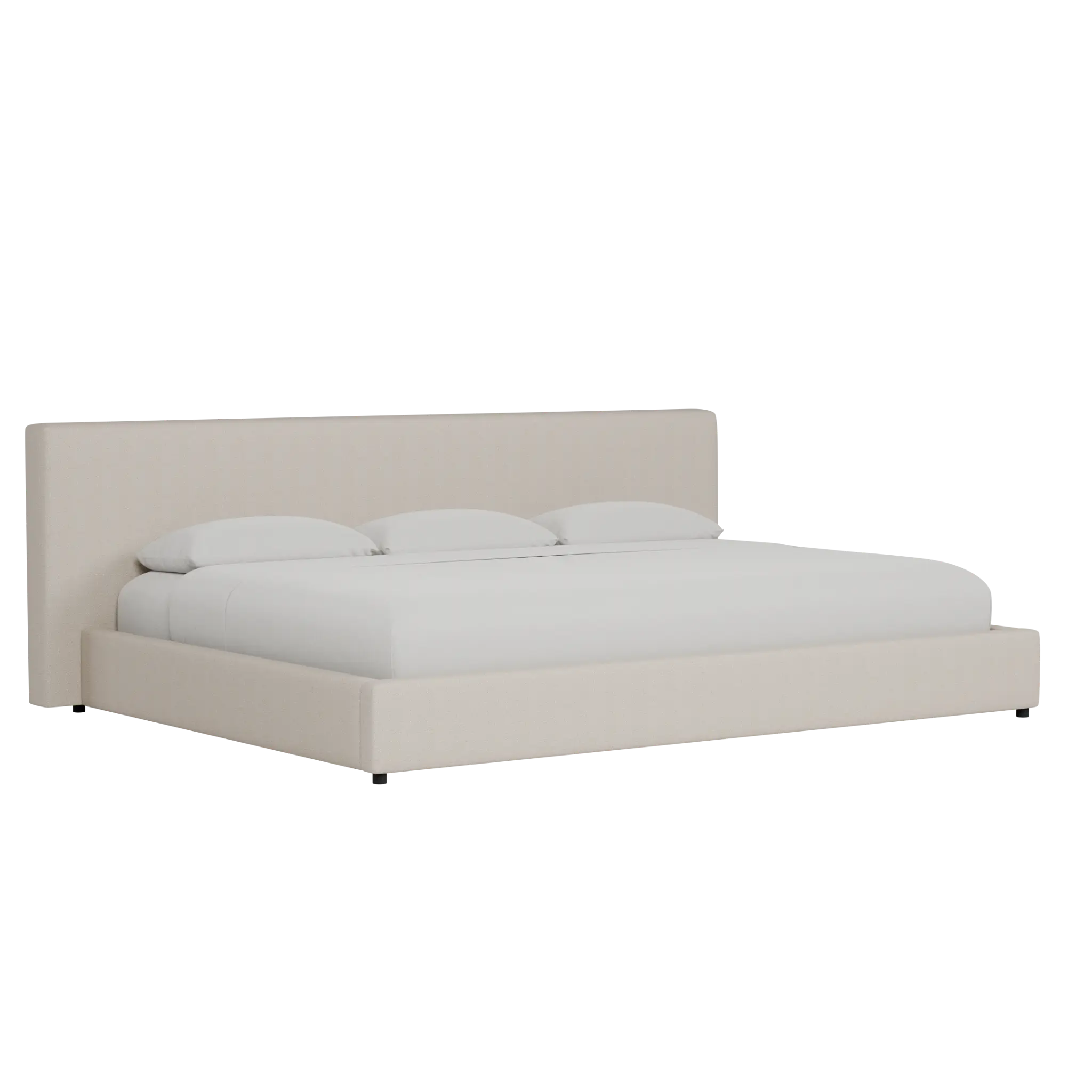 Grayton Gellar Brown 44" Upholstered Platform Bed Grayton Gellar Brown 44" Upholstered Platform Bed