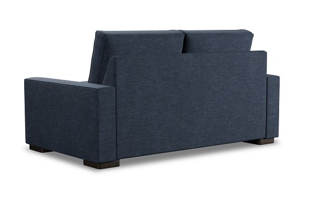 Edgewater Elevation Dark Blue Loveseat