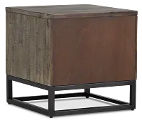 Hayes Light Gray End Table