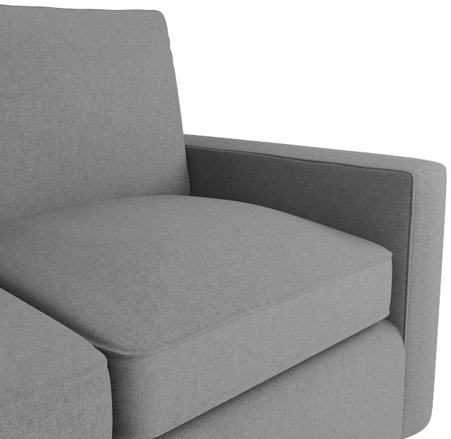 Siesta Suave Gray Fabric Memory Foam Sleeper