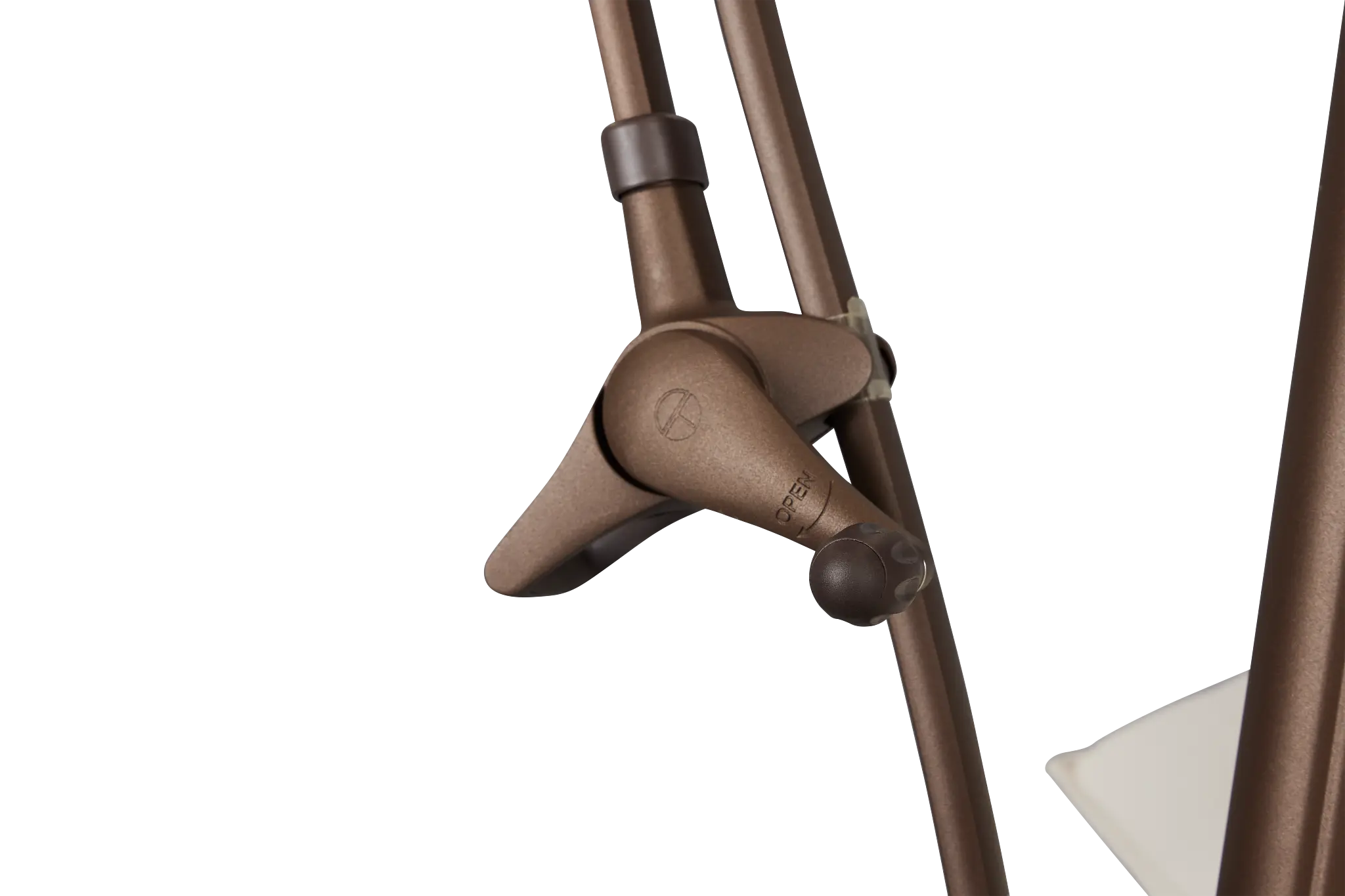 Grenada White Cantilever Umbrella Set Grenada White Cantilever Umbrella Set