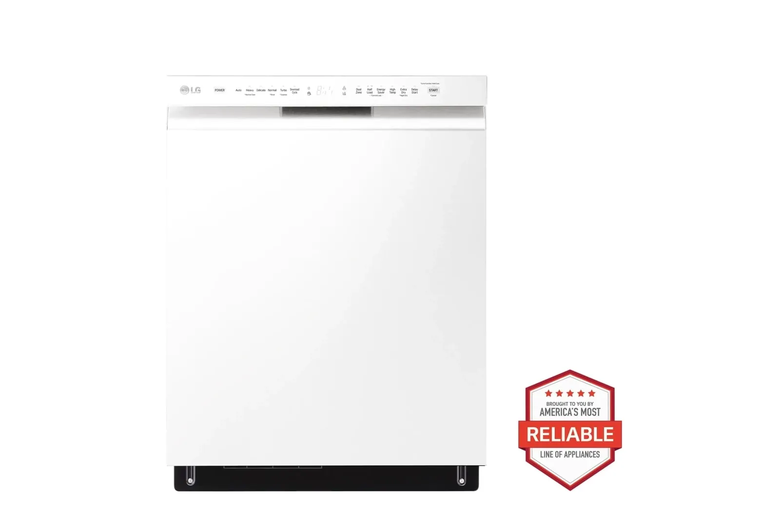 Lg 4542 Series White Built In Dishwasher