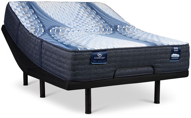 Serta Icomfort Iona Medium Plus Adjustable Mattress Set