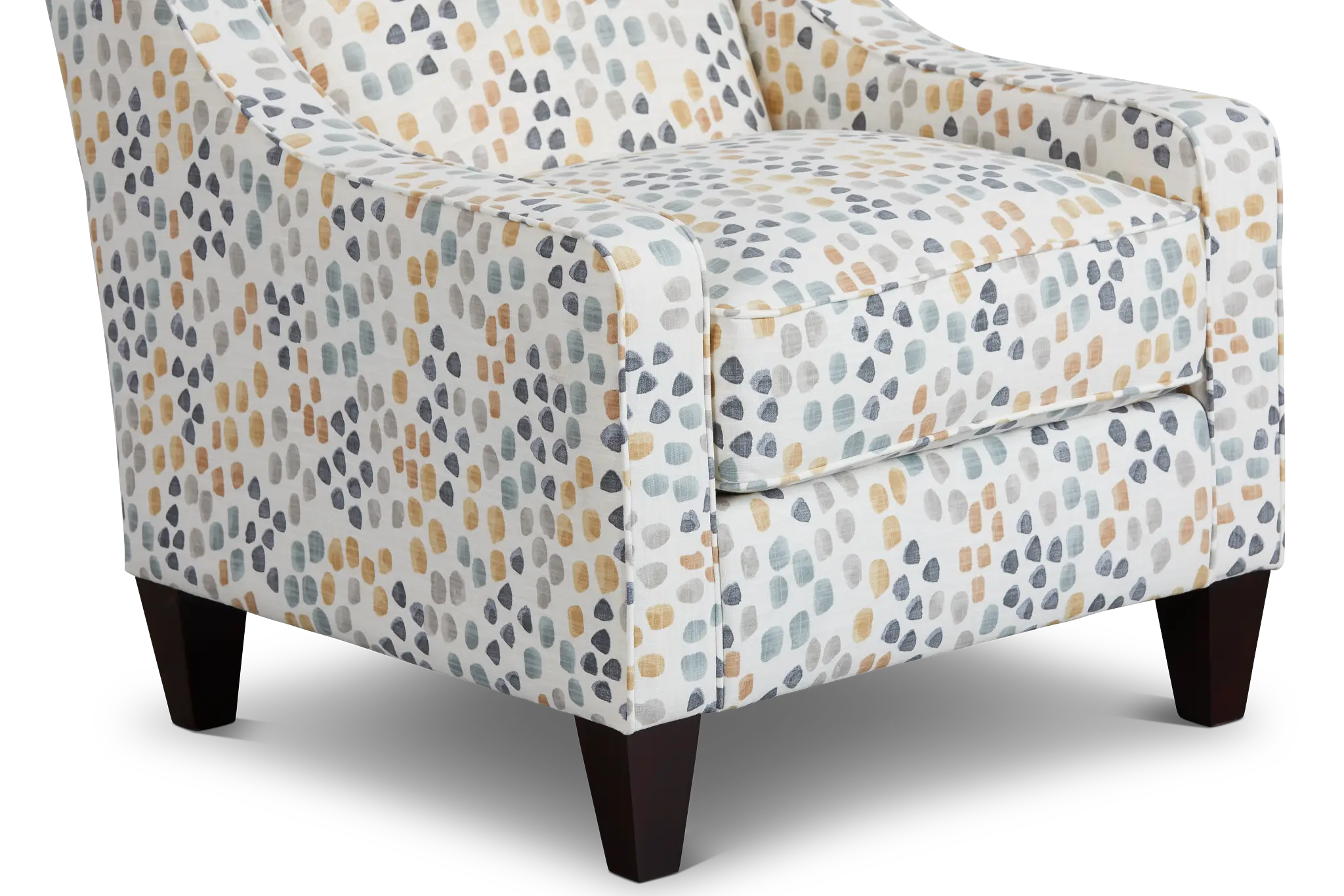 Pfeifer Yellow Fabric Accent Chair Pfeifer Yellow Fabric Accent Chair
