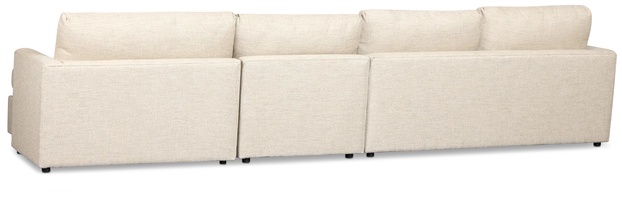 Maxwell Light Gray Fabric Small Right Chaise Sectional Maxwell Light Gray Fabric Small Right Chaise Sectional