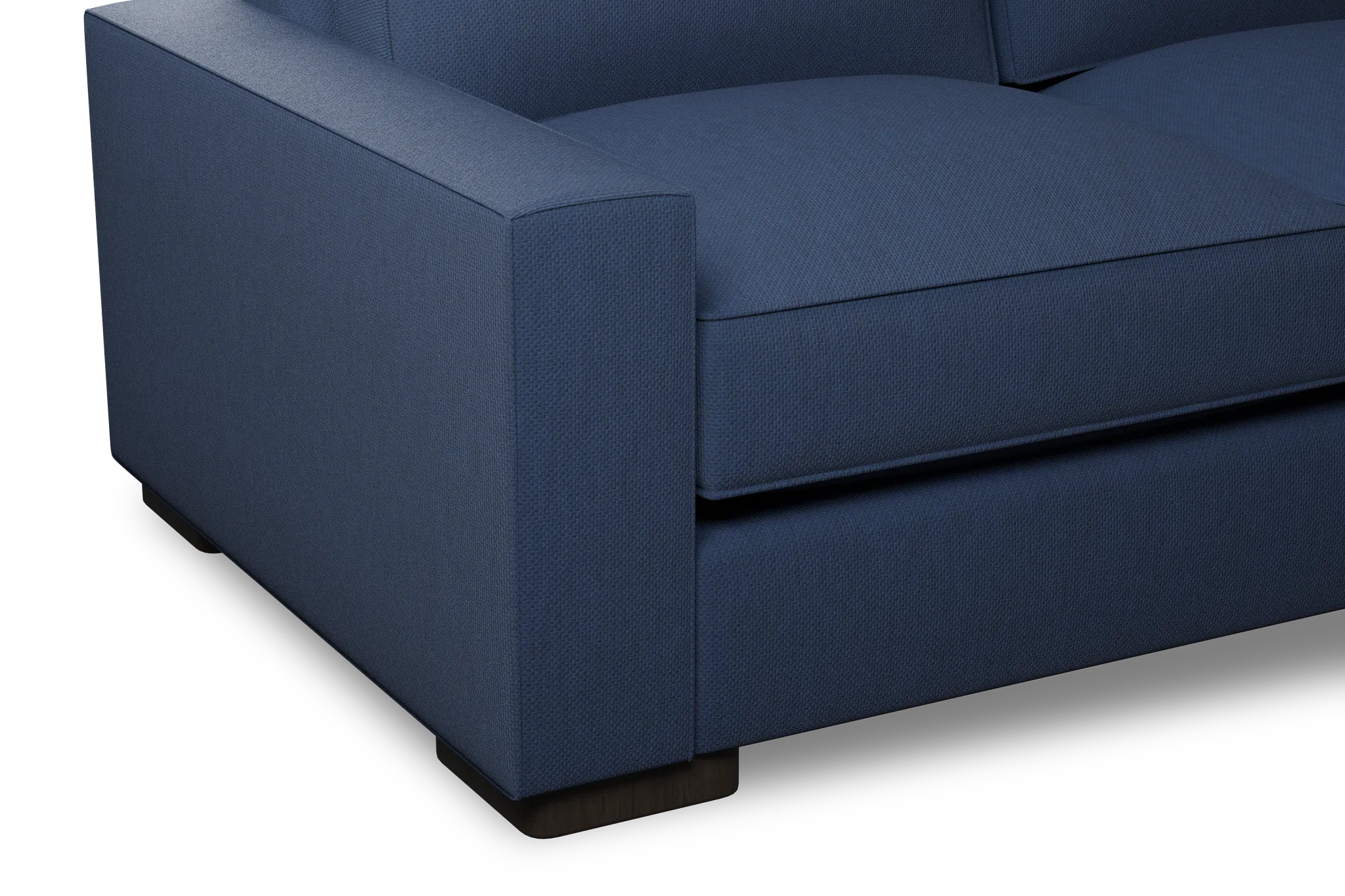 Edgewater Revenue Dark Blue Right Chaise Sectional