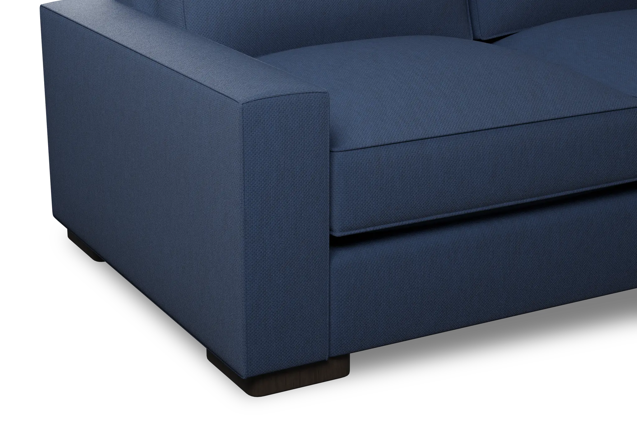 Edgewater Revenue Dark Blue Right Chaise Sectional Edgewater Revenue Dark Blue Right Chaise Sectional