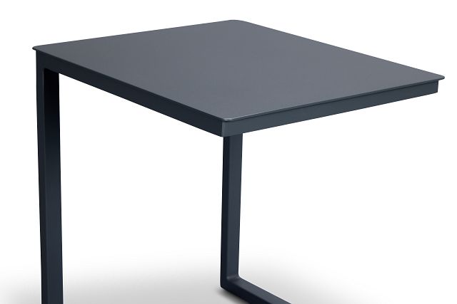 Malaga Gray Aluminum C-table